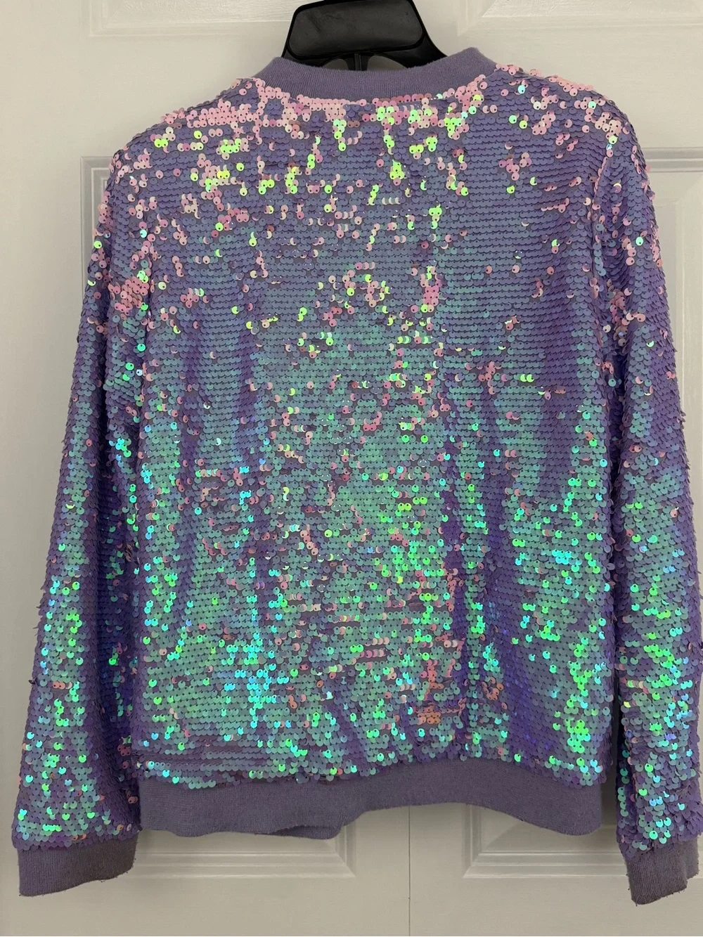 Mermaid 🧜‍♀️ sequin full zip jacket